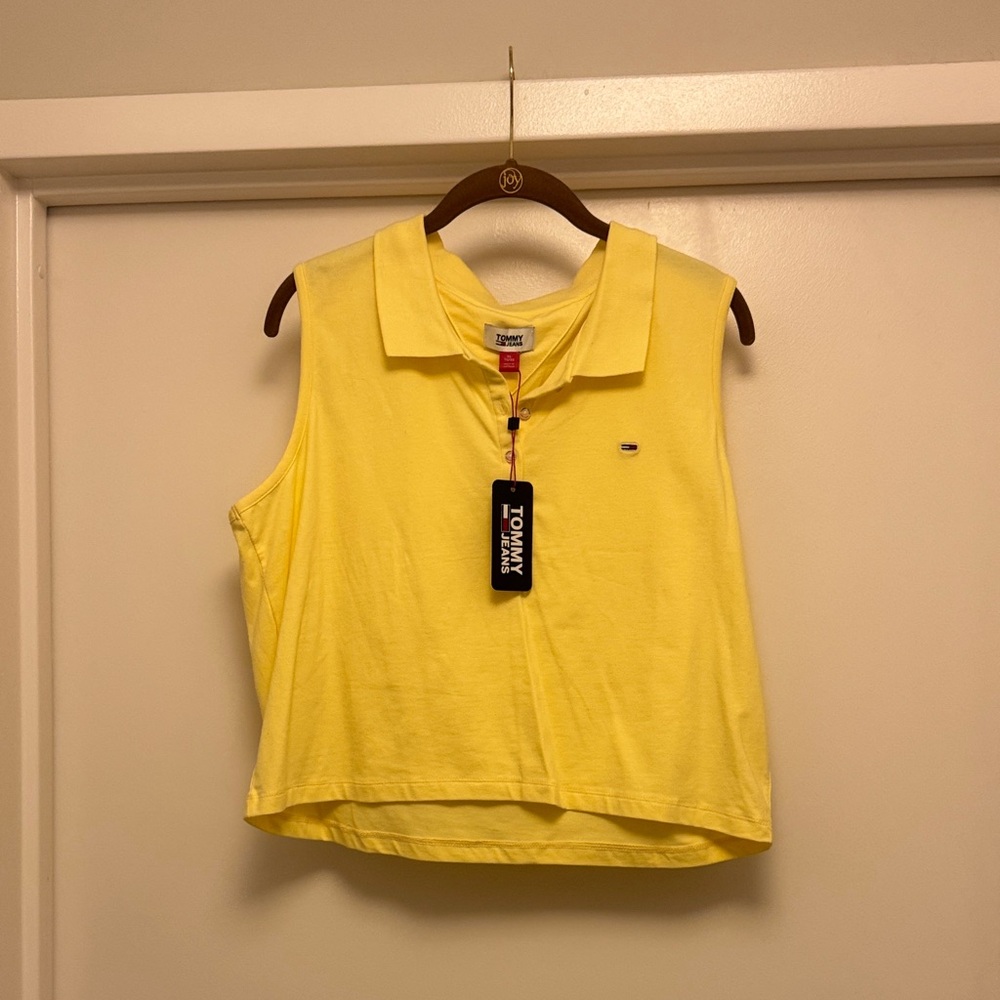 Tommy Hilfiger Women's Yellow Tank Top